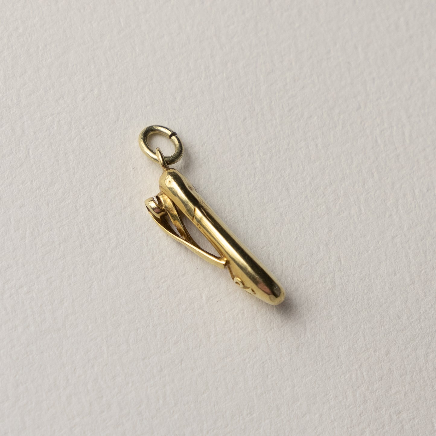 14 carat gold ballerina shoe pendant