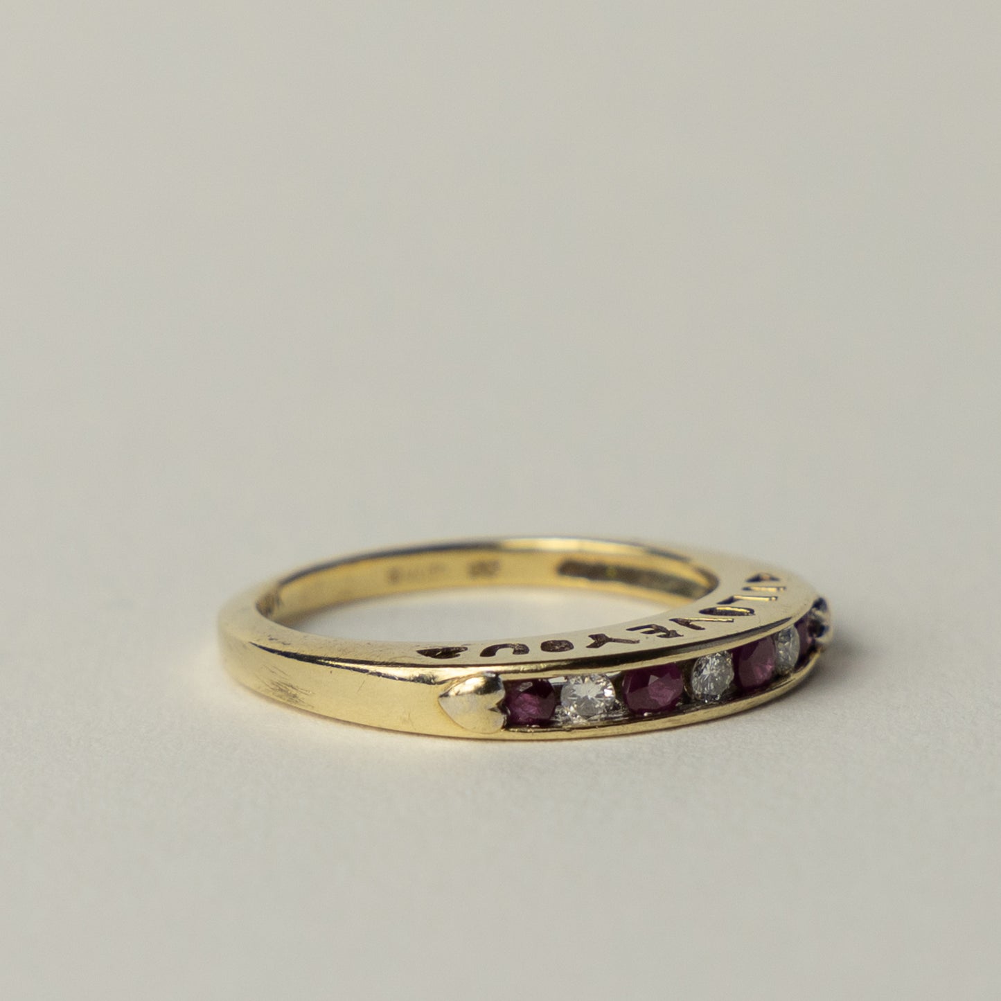 10 carat I LOVE YOU ring