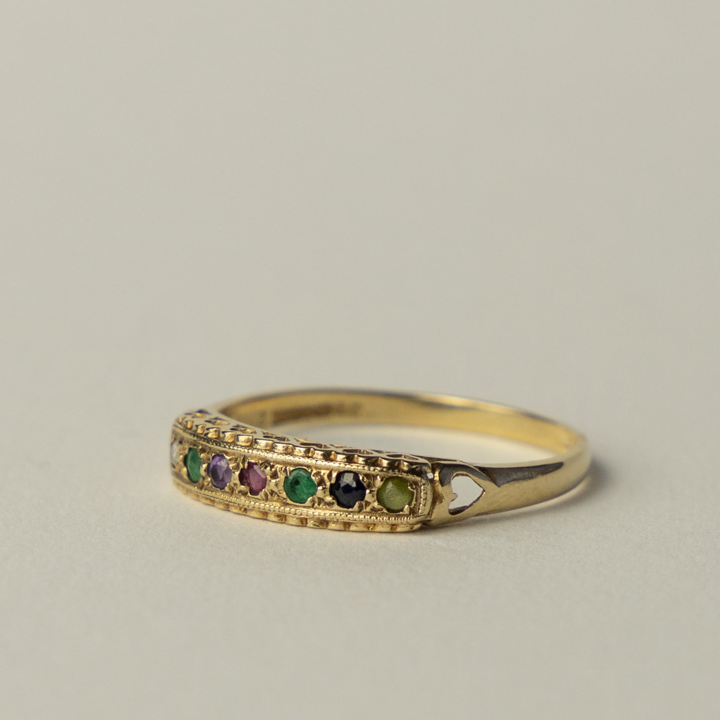 9 carat DEAREST ring