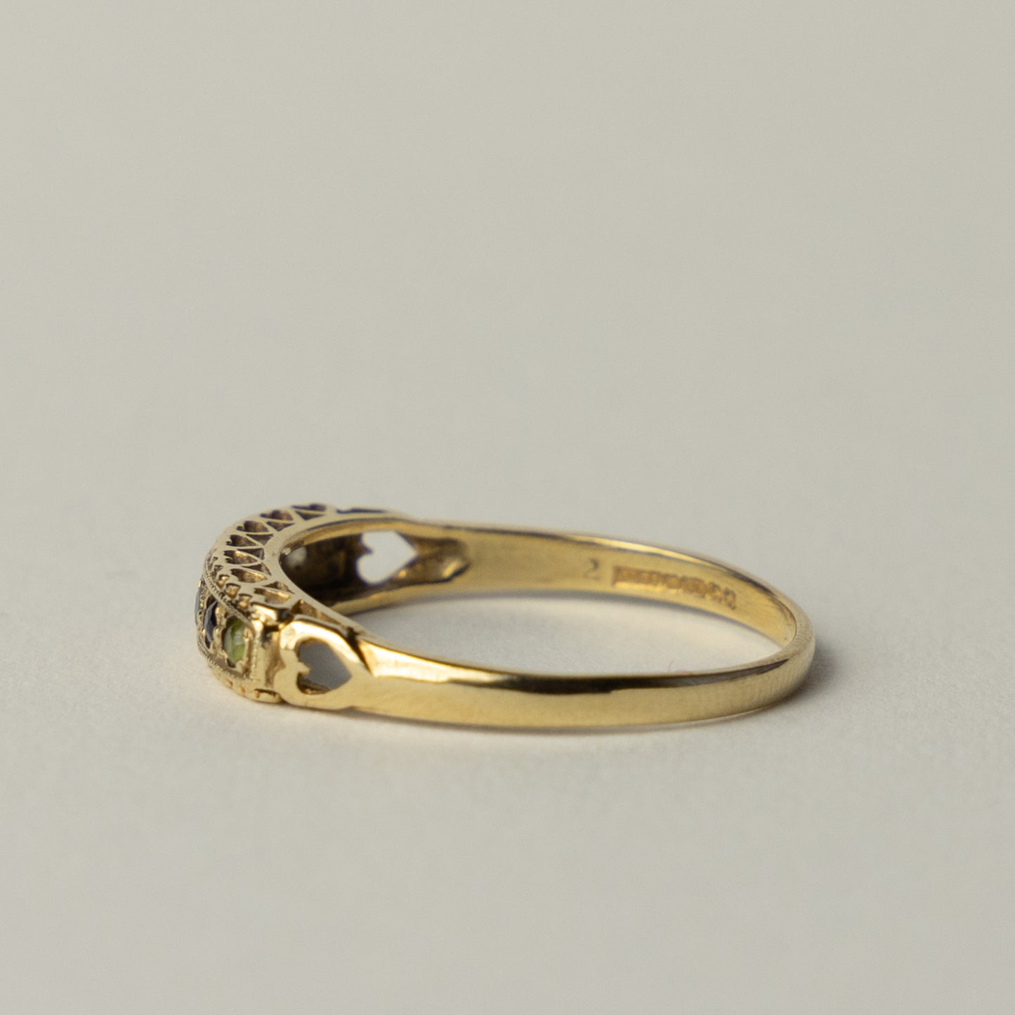9 carat DEAREST ring