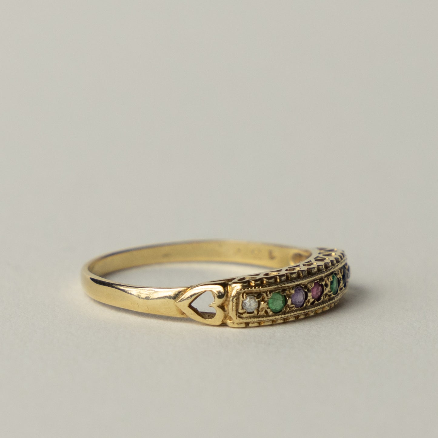 9 carat DEAREST ring