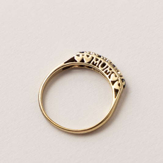 9 carat MUM ring