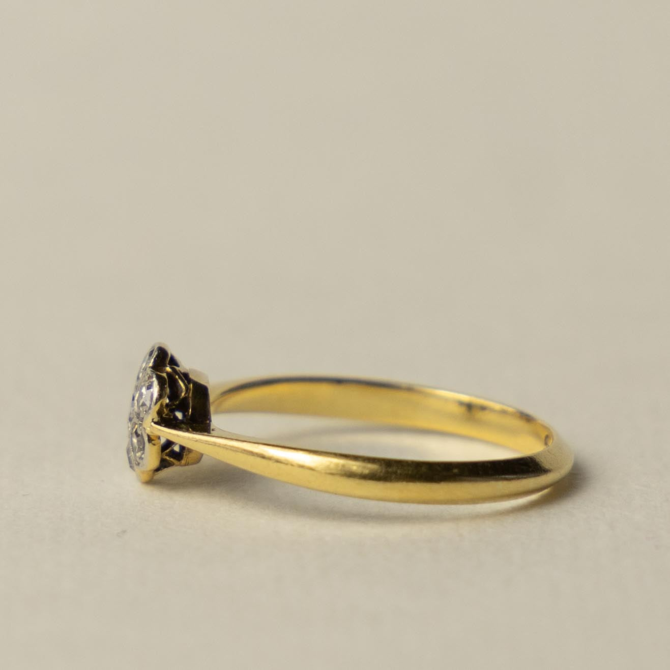 18ct antique Edwardian diamond ring