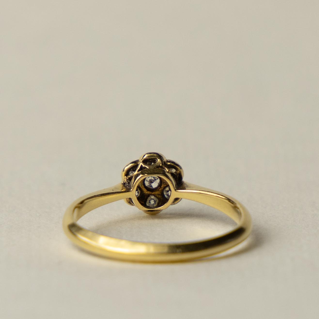 18ct antique Edwardian diamond ring