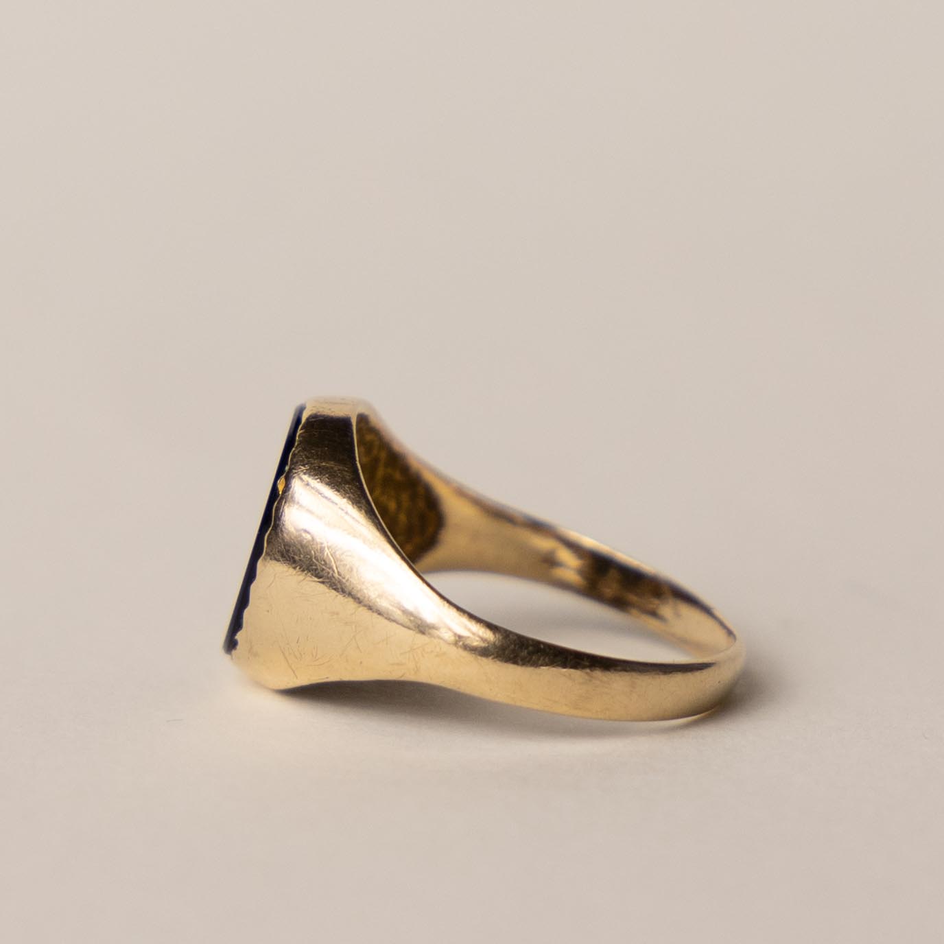 9ct onyx signet