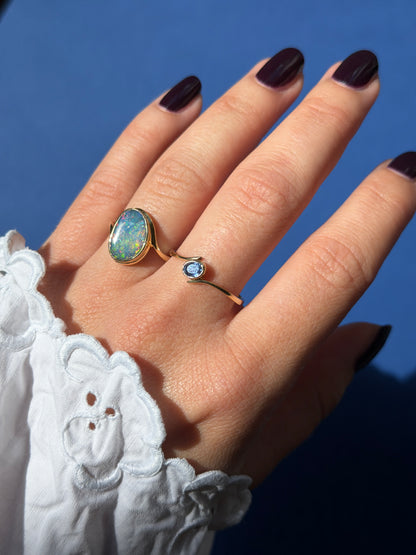 14ct opal ring