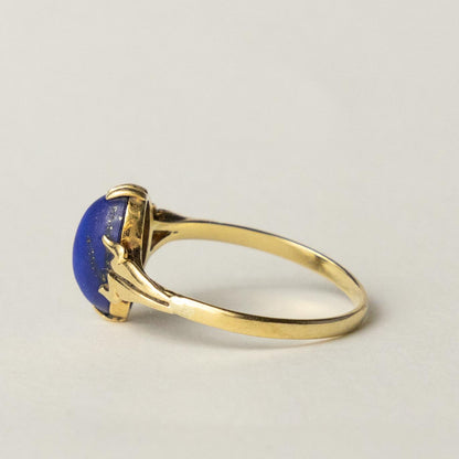 18ct lapis lazuli marquise ring