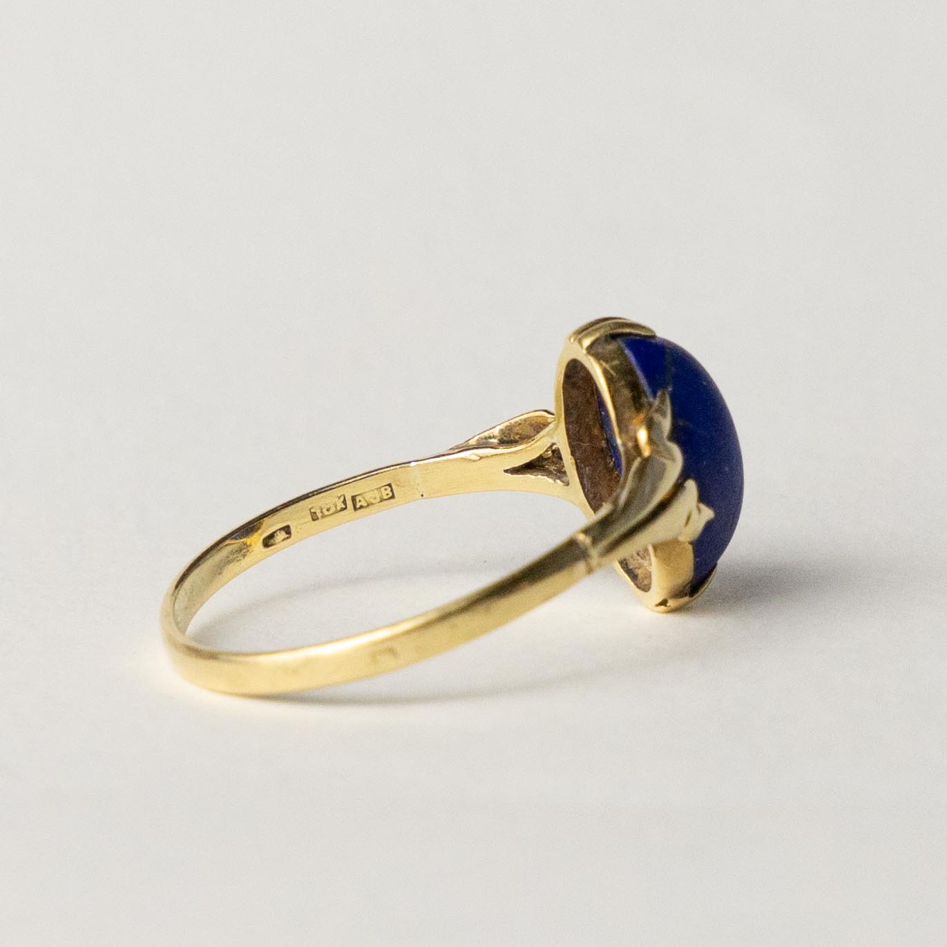 18ct lapis lazuli marquise ring