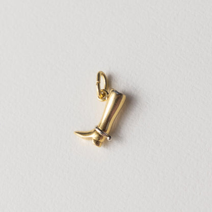 14ct boot pendant