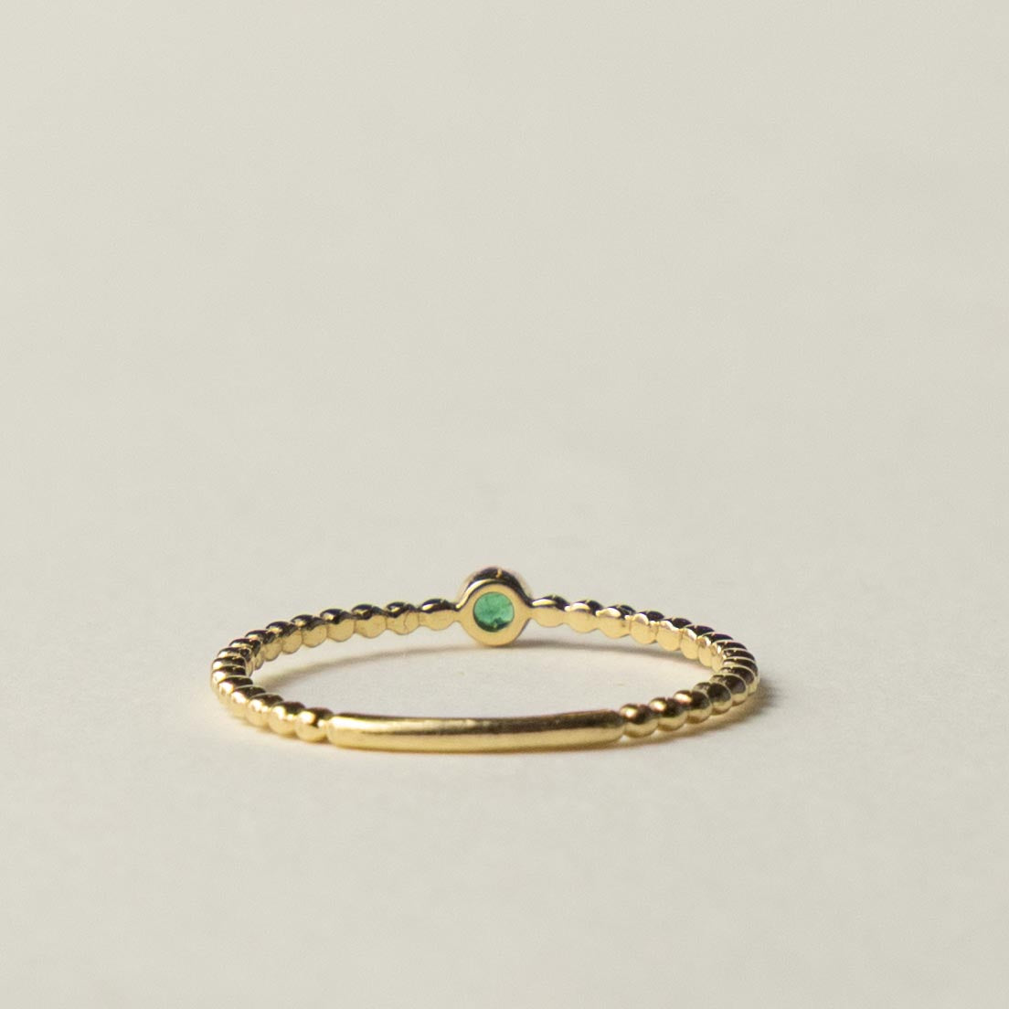 14ct emerald ring