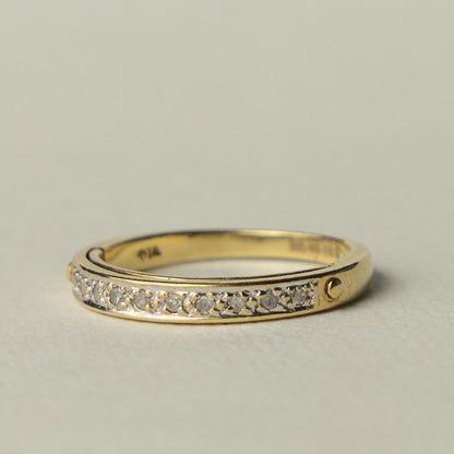 9ct diamond 'I LOVE YOU' ring