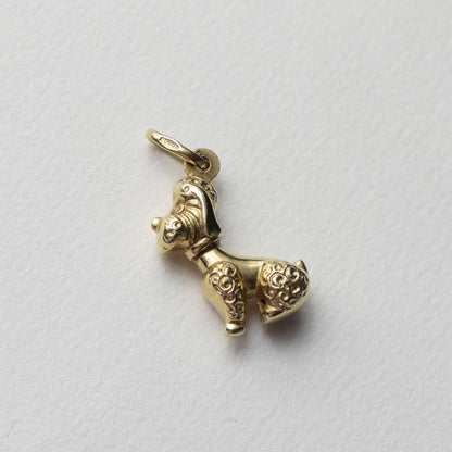14 carat poodle pendant