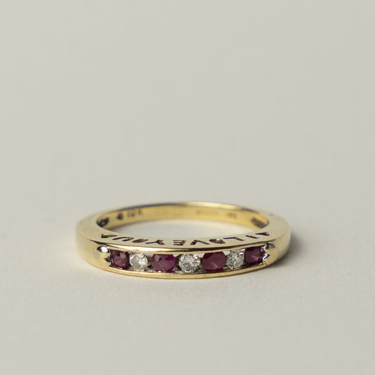 10 carat I LOVE YOU ring
