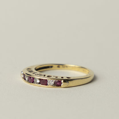 10 carat I LOVE YOU ring