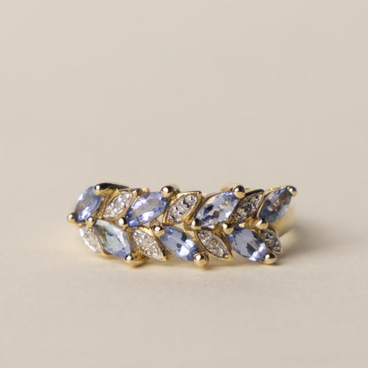 9ct tanzanite diamond