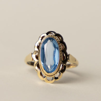 14ct spinel ring