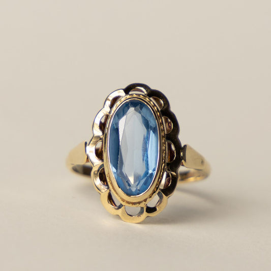 14ct spinel ring