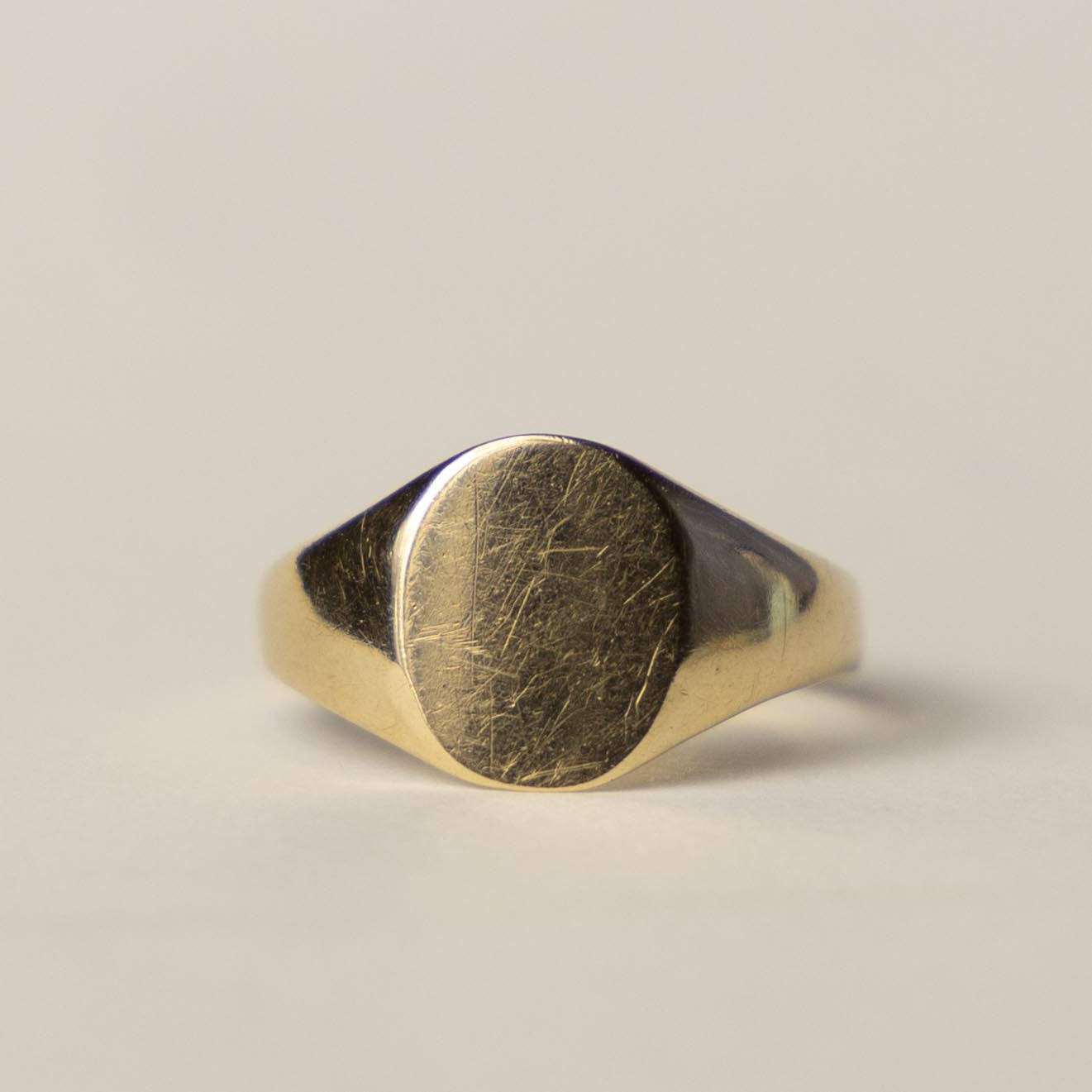 9ct signet ring