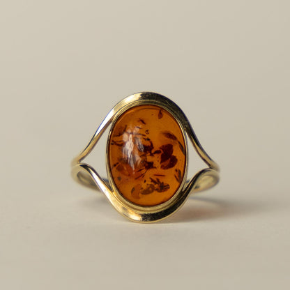 9ct barnsteen ring