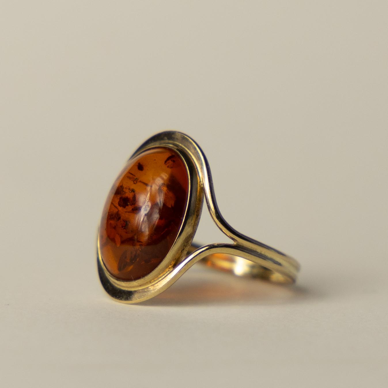 9ct barnsteen ring