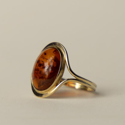 9ct barnsteen ring