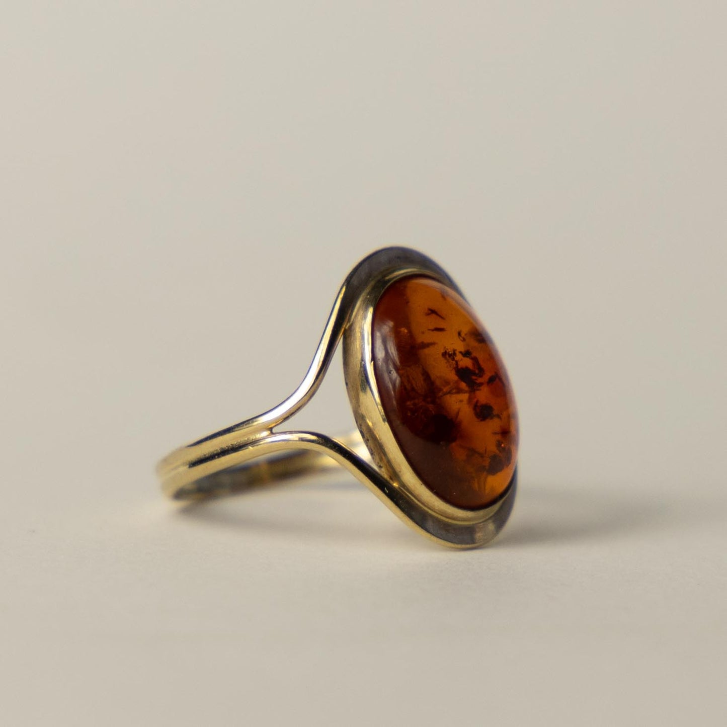 9ct barnsteen ring