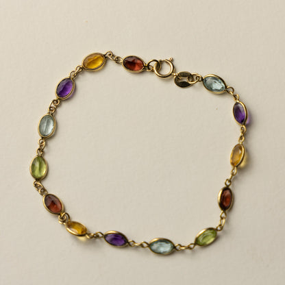 9ct gemstone bracelet