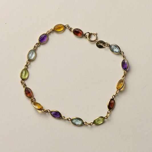 9ct gemstone bracelet