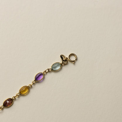 9ct gemstone bracelet