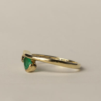 9ct emerald drop