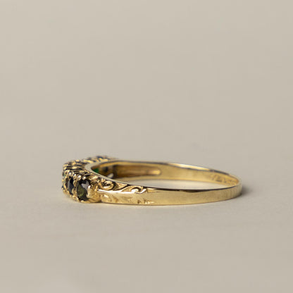9ct DEAREST engraved band
