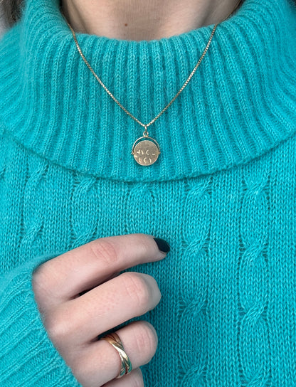 9ct 'I LOVE YOU' spinner