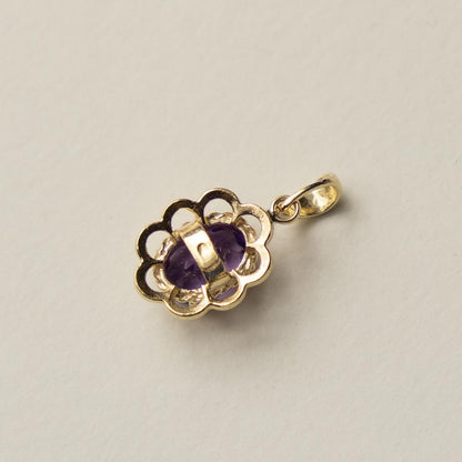 9ct amethist pendant