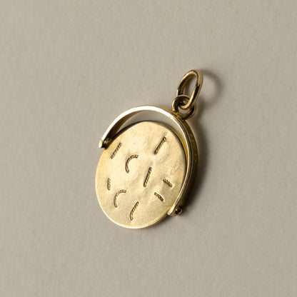 9ct 'I LOVE YOU' spinner