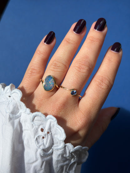 14ct opal ring