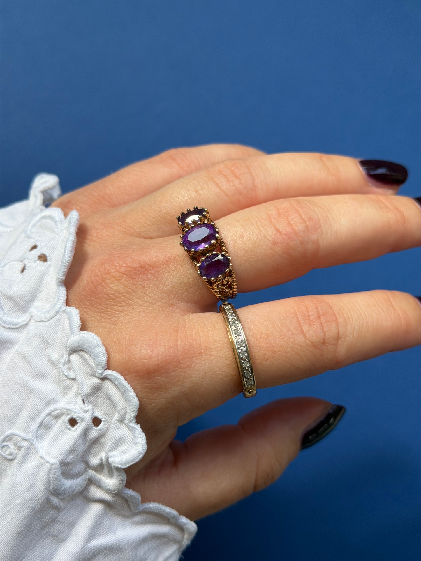 9ct diamond 'I LOVE YOU' ring