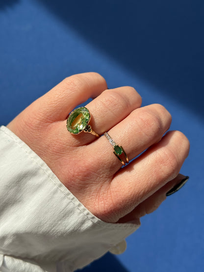 14ct spinel ring