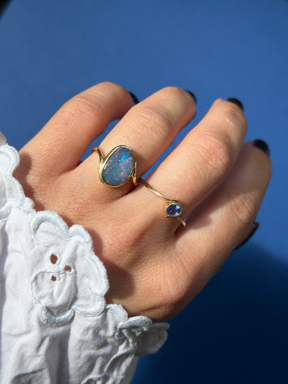 14ct opal ring
