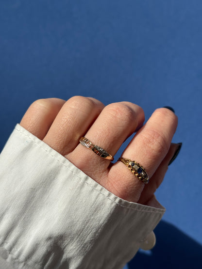 9ct 'I LOVE YOU' diamond ring