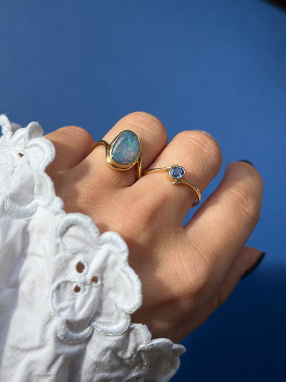 14ct opal ring
