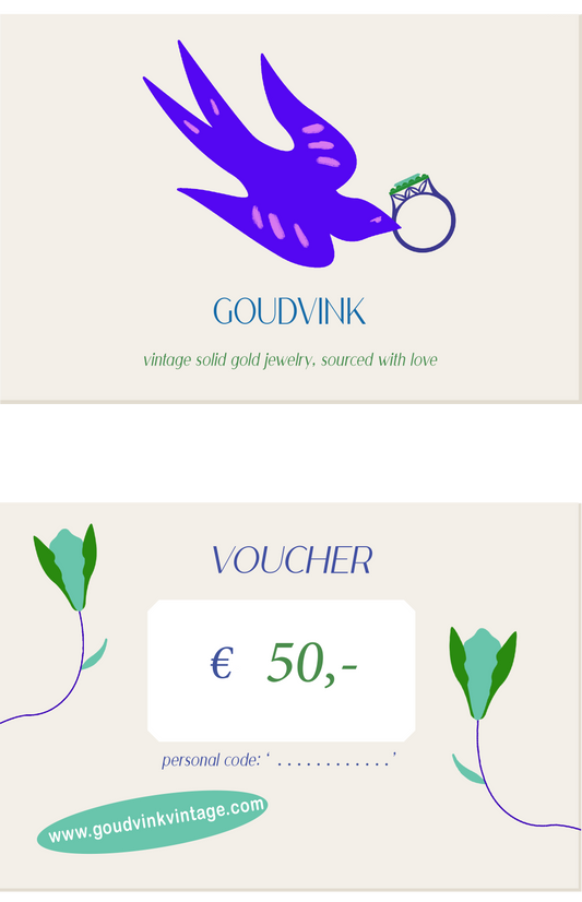 Goudvink gift card